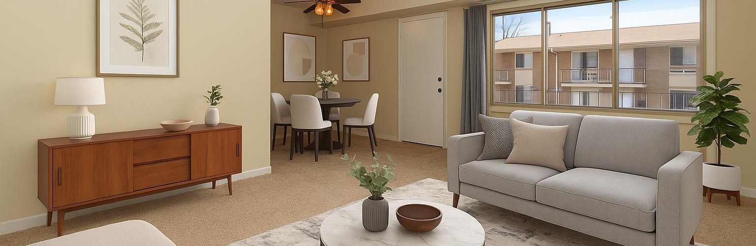 Penn Mar Apartments Living and Dining